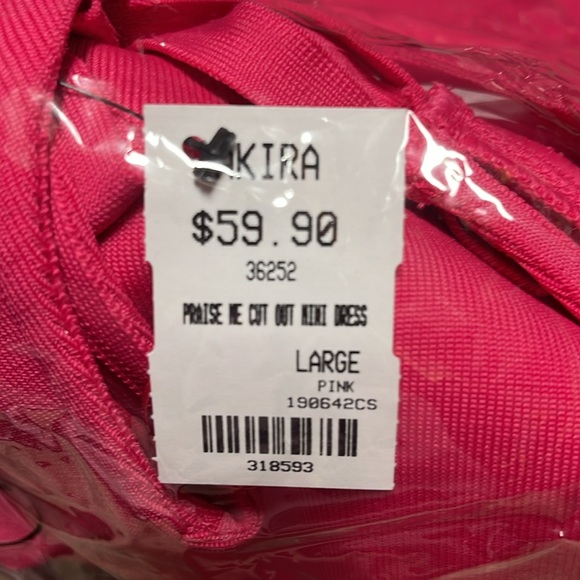 PRAISE ME CUT OUT MINI DRESS - Picture 2 of 2